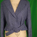 Lovers + Friends NWT Womens Cobalt Blue Alaina Blazer Small Photo 0
