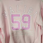 Barbie malibu sports and social club pink hoodie XS women's Photo 2
