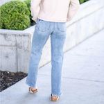 Judy Blue  Parkersburg Mid Rise Dad Straight Jeans Size 16 W Stretchy Casual Boho Photo 1