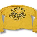 Creative Empire Top Size Medium Crop Top Long Sleeve Graphic Tee Graphic Print T-Shirt Photo 2