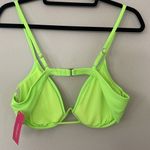 Xhilaration NWT Neon Green Women's Bikini Top Size XL Photo 4