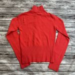 H&M Women's Long Sleeve Zip Cardigan Salmon Coral Pink Stretch 12 XS Extra Small Photo 13