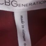 BCBGeneration Red Cap Sleeve Faux Leather Mini Dress Size 0 Holiday Party Photo 10