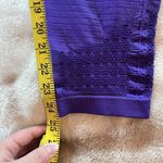 Gymshark Energy High Waisted Leggings Sz Medium Purple Seamless Eyelets EUC Photo 1