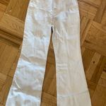 Madewell  Jeans Baggy Flare White Photo 0