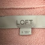 Loft Pink Open Front Cardigan Duster SM Lslv Pkts Pretty In Pink multifunctional Photo 7