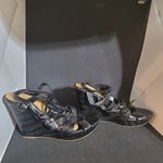 Top Moda  Black Wedge Heel Sandals (10) Photo 2