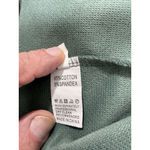 Womans Excellent Condition Hooded Knee Length Fleece Jacket XXL Aqua Green Photo 2