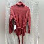 Bishop and Young NEW  fringe cardigan in currant orange/rust size small-medium Photo 7