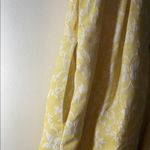 Moulinette Soeurs Yellow Sleeveless V-Neck Midi Dress Photo 5