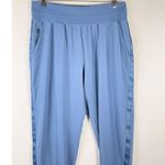 Athleta  Womens Pants Blue  Nolita Slim Tapered Crop Pull On Stretch Size 16 Tall Photo 6