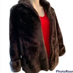 Vintage Fur Label Authority Fur Coat Size M Photo 3