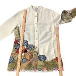 Citron Santa Monica Jacket Womens M Used Silk Linen Size M Photo 14