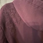 Athleta  Retroplush Hoodie Embroidered Floral Pattern. Size XXS but oversized Photo 1