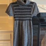 Sweater Project  Dress Fit and Flare Gray Turtleneck Womens fits Small to Medium Photo 1