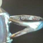 Amethyst Purplish S925 silver ring size 7 Photo 5