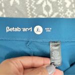 Betabrand  Yoga Riding Pants Dress Pants Snap Ankle Zip Pockets Teal Size XL Long Photo 2