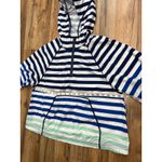 Hunter for Target‎ Striped Hooded Windbreaker Jacket Small 100% Polyester Photo 3