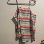 Faded Glory  Pink‎ and Blue Sleeveless Camisole Photo 1