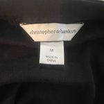 Christopher & Banks  Cardigan Full Zip Half 1/2 Sleeve Giraffe Zebra Size Medium Photo 9