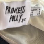 Princess Polly Taylor Wrap Criss Cross White Crop Halter Top Sz 4 Sexy Goddess Photo 3