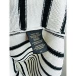 Renuar black white green summer weight sweater boutique ModCloth collectif small Photo 4