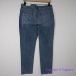 Chico's New! so slimming girlfriend slim leg ankle jeans diamond, size 10R Photo 6