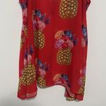 Show Me Your Mumu  Red Pineapple Tank Top Size Med Photo 2