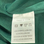 Baltic Born  Jennifer Hunter Green Flutter Tassel Tie Double Slit Midi Dress sz S Photo 12