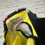 California Waves  Juniors Daisy Knotted Cutout High Leg Black One Piece Swim L Photo 7