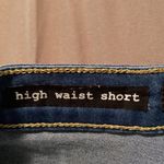 Dollhouse  Rainbow Striped Denim Shorts Photo 4