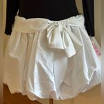 Gilberti Black & White Bubble Vintage 1980’s MIDI Dress Bow & Drop Waist Sz 10 Photo 4