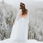 Lulus Talk About Divine White Long Sleeve Backless Maxi Dress Size M Size M Photo 9