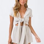 Princess Polly Tie Front Romper Photo 0