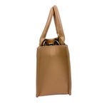 Caroline Hill  Ricky Mini Tote in Straw Nude Photo 2