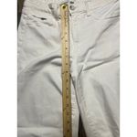 Paige  Off White Wide Leg Cropped Jeans Women Size 27 Flare Denim Retro Work Zip Photo 7