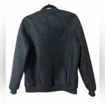 Ivy Park  x adidas Hexagon Mesh Bomber Jacket • Black NWOT Photo 3