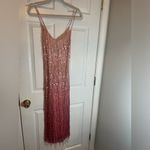 ZARA  pink sequins maxi dress Photo 5