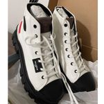 Palladium White Revolt Canvas HI TX Women’s Shoe Photo 1