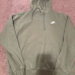 Nike Khaki green hoodie size medium Photo 0
