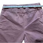 Soft Surroundings Pull On Skinny Jeans Snap Buttons Pink Sz M Photo 4