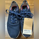 Toms  Women’s 8.5 Cordones Boardwalk Navy Blue Platform Sneakers Casual Shoes Photo 2