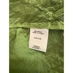 Coldwater Creek  Green Silk Quilted Button Front Jacket 2X Photo 7