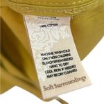 Soft Surroundings  Brixton Trench Coat Lemongrass Yellow Green‎ Citron Size XS Photo 7