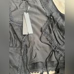 NWT house of Harlow Black Lace Trim Vest and Shorts Set size xs Photo 8