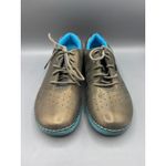 Alegria  PG Womens Shoes 38 Pewter Leather Sneakers Oxford Comfort‎ Walking Photo 1