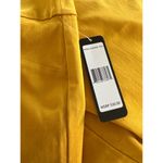 Soho NWT  APPAREL LTD Pencil Skirt Mustard Yellow Button Accent Photo 7