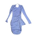Revolve X Misha Evetta Dress in Heather Blue Size: 4 Photo 2