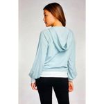 Chaser Coastal Cloth Zip Up Hoodie Jacket - Vintage Blue - size S Photo 10