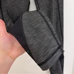 Lululemon  Grey and Black Leggings with Pockets Photo 2